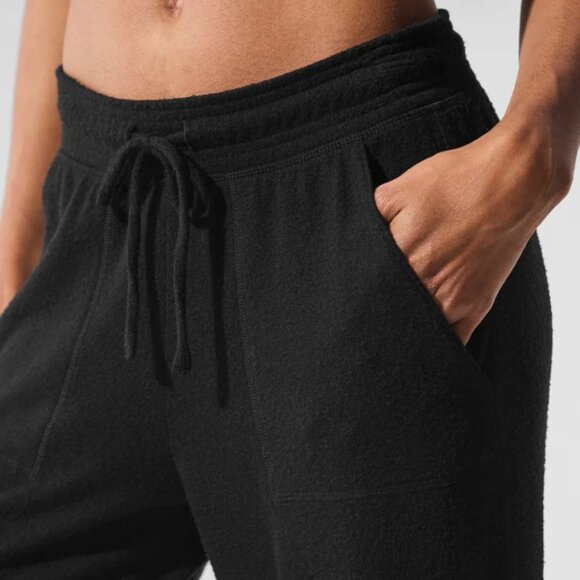 ALO Yoga Black Soho Sweatpants - Size XS - NWT - Picture 2 of 6